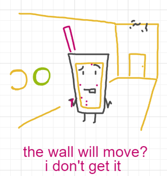 A panel from Running Duos, episode four of the Board Boards object show by Furretwalk/WalkingFurret.